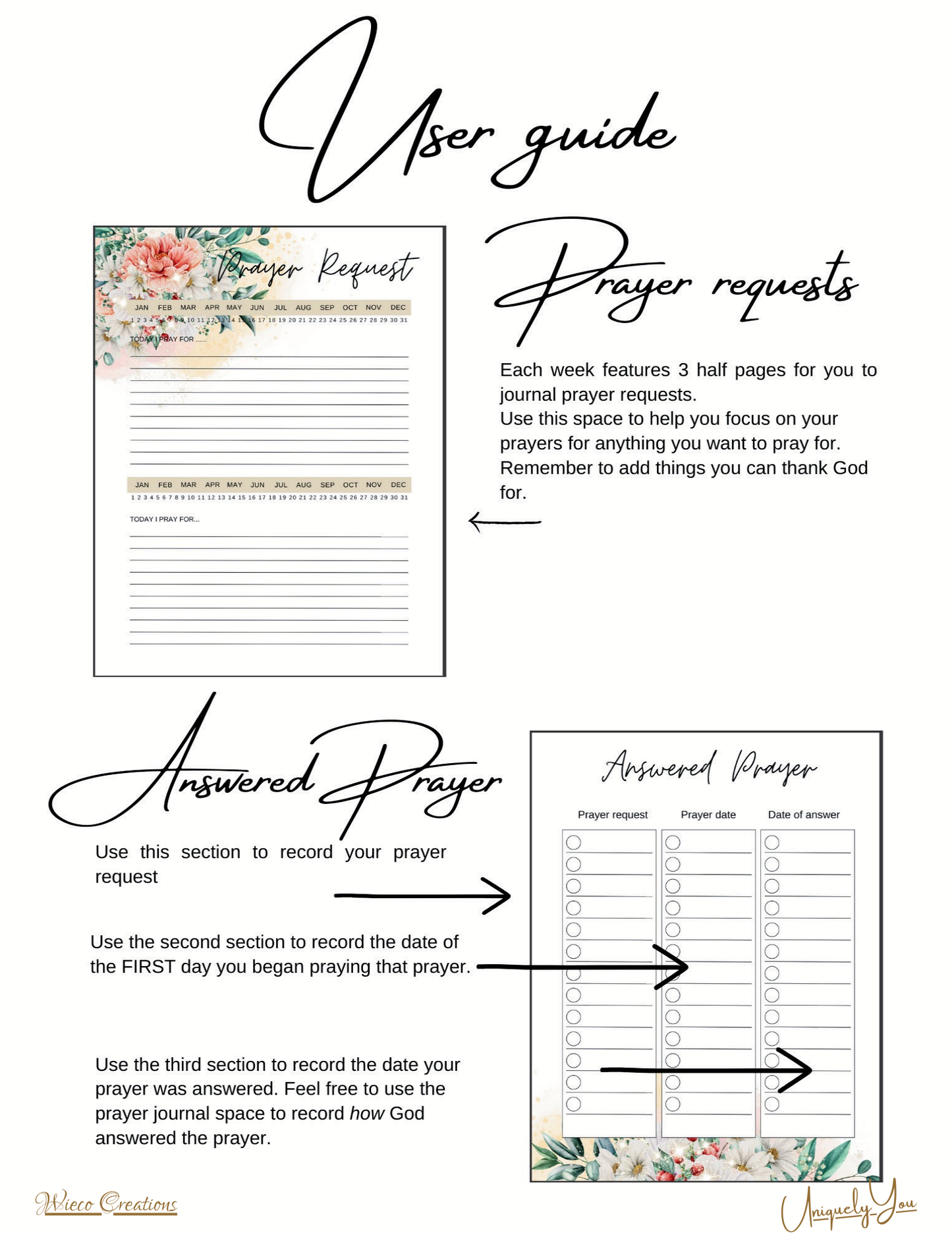 Prayer Journal for Woman 24 Week