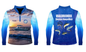 Kids Vaaldriehoek Diepsee Hengelklub Fishing Shirt