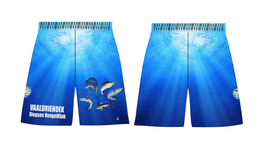 Vaaldriehoek Diepsee Hengelklub Fishing Pants - Soccer Short