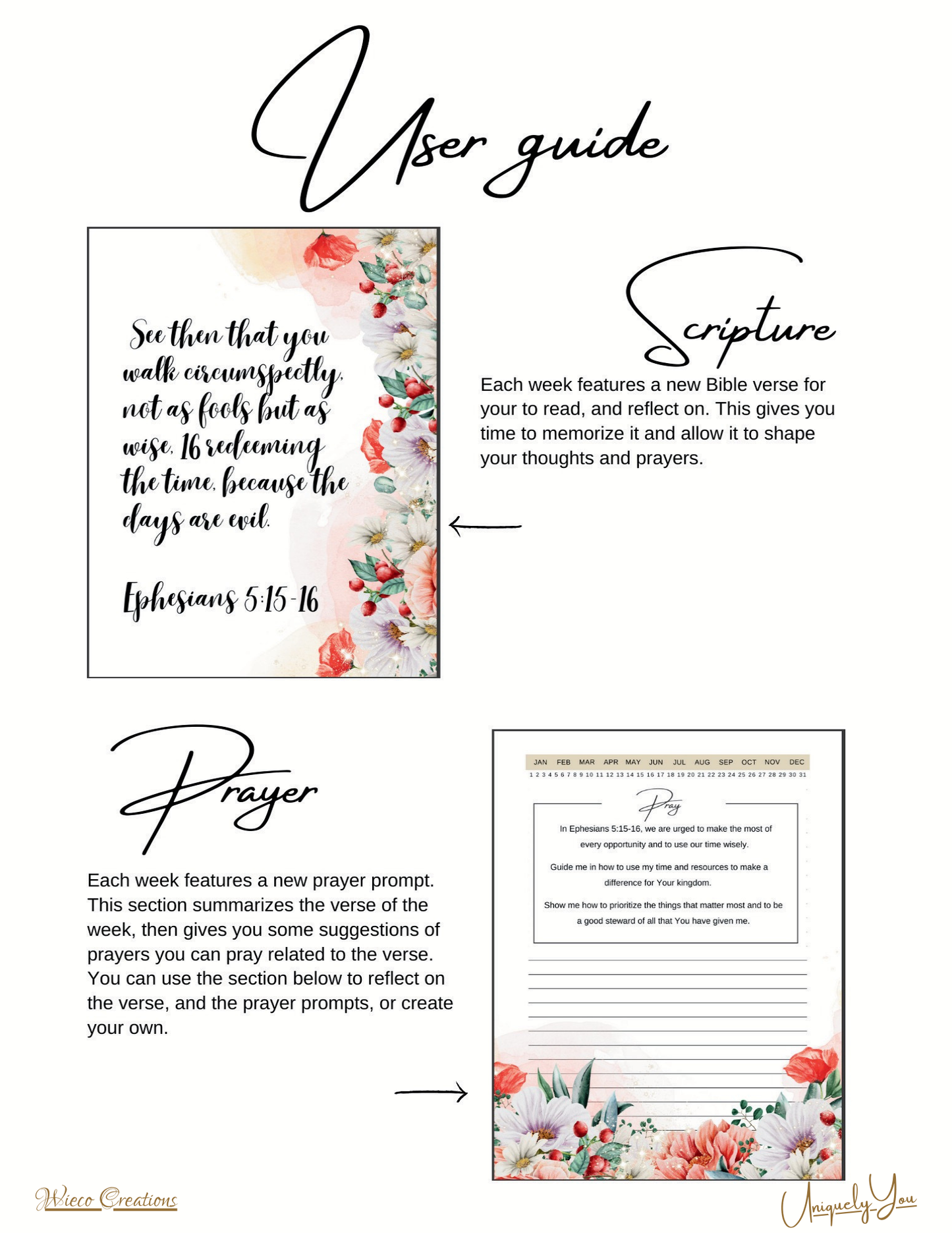 Prayer Journal for Woman 24 Week