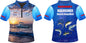 Vaaldriehoek Diepsee Hengelklub Short Sleeve Shirt - Safety