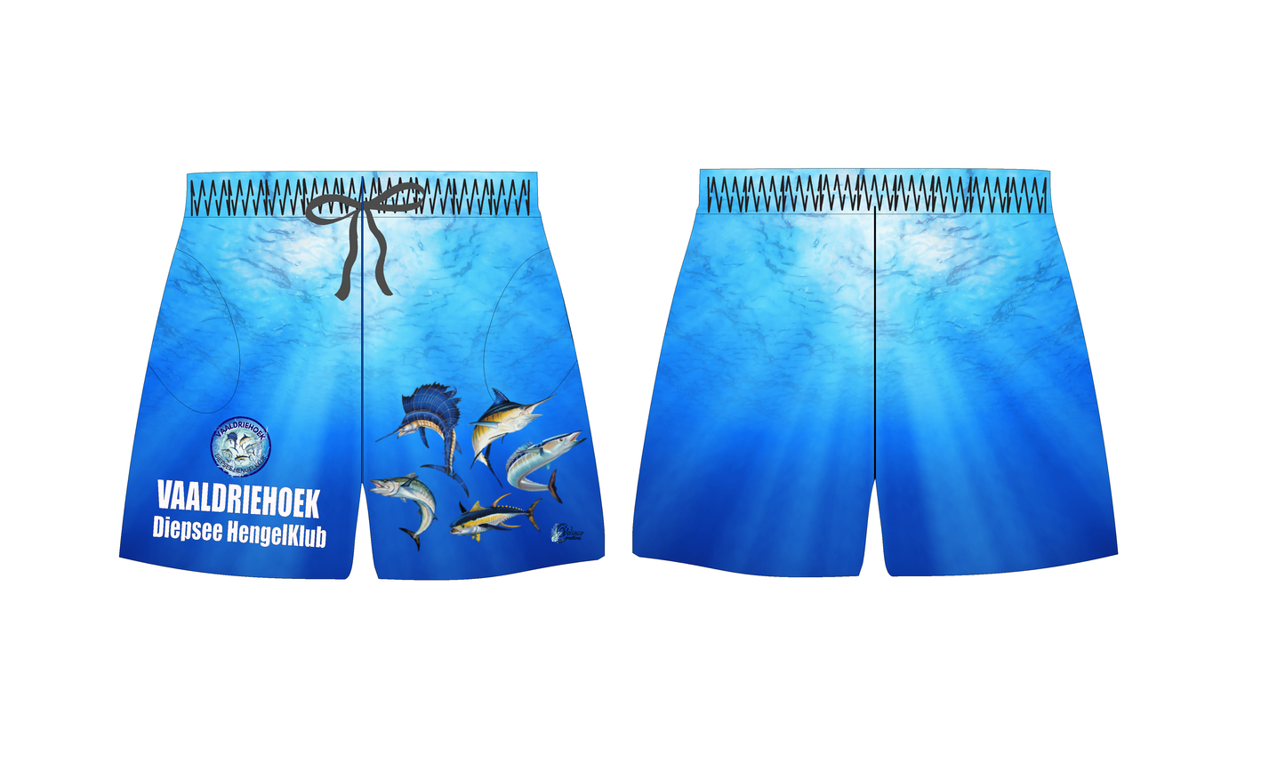 Vaaldriehoek Diepsee Hengelklub Fishing Pants - Rugby Short