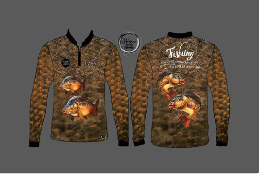 Kids Carp Camo Brown