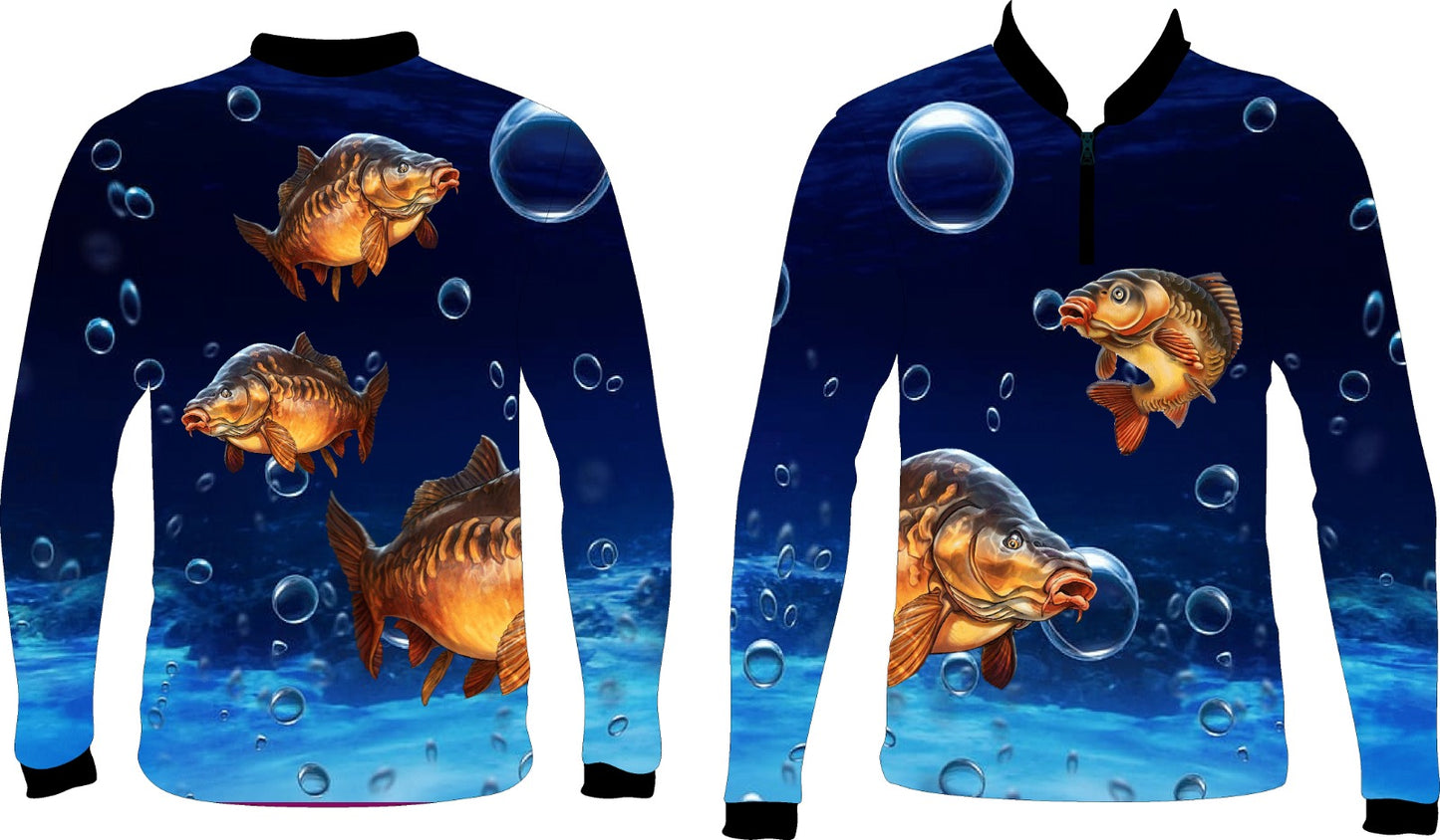 Carp Blue Water Fishing Shirt