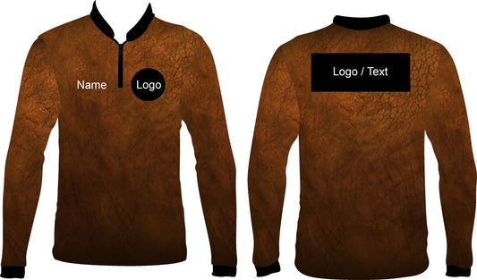 Carp Brown Fishing Shirt