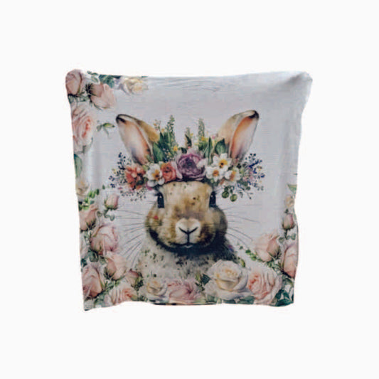 Bunny with Spring Blooms