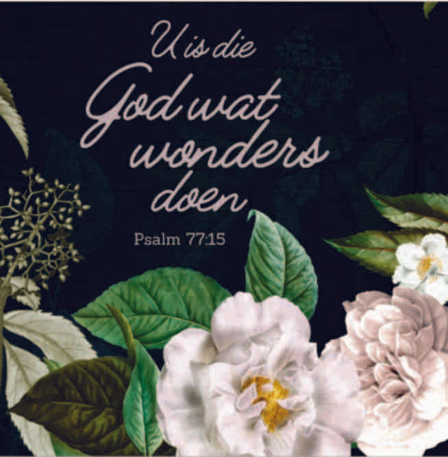 Psalm 77 - God wat wonders doen