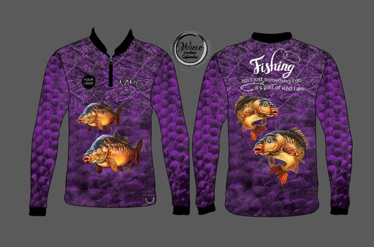 Kids Carp Camo Purple