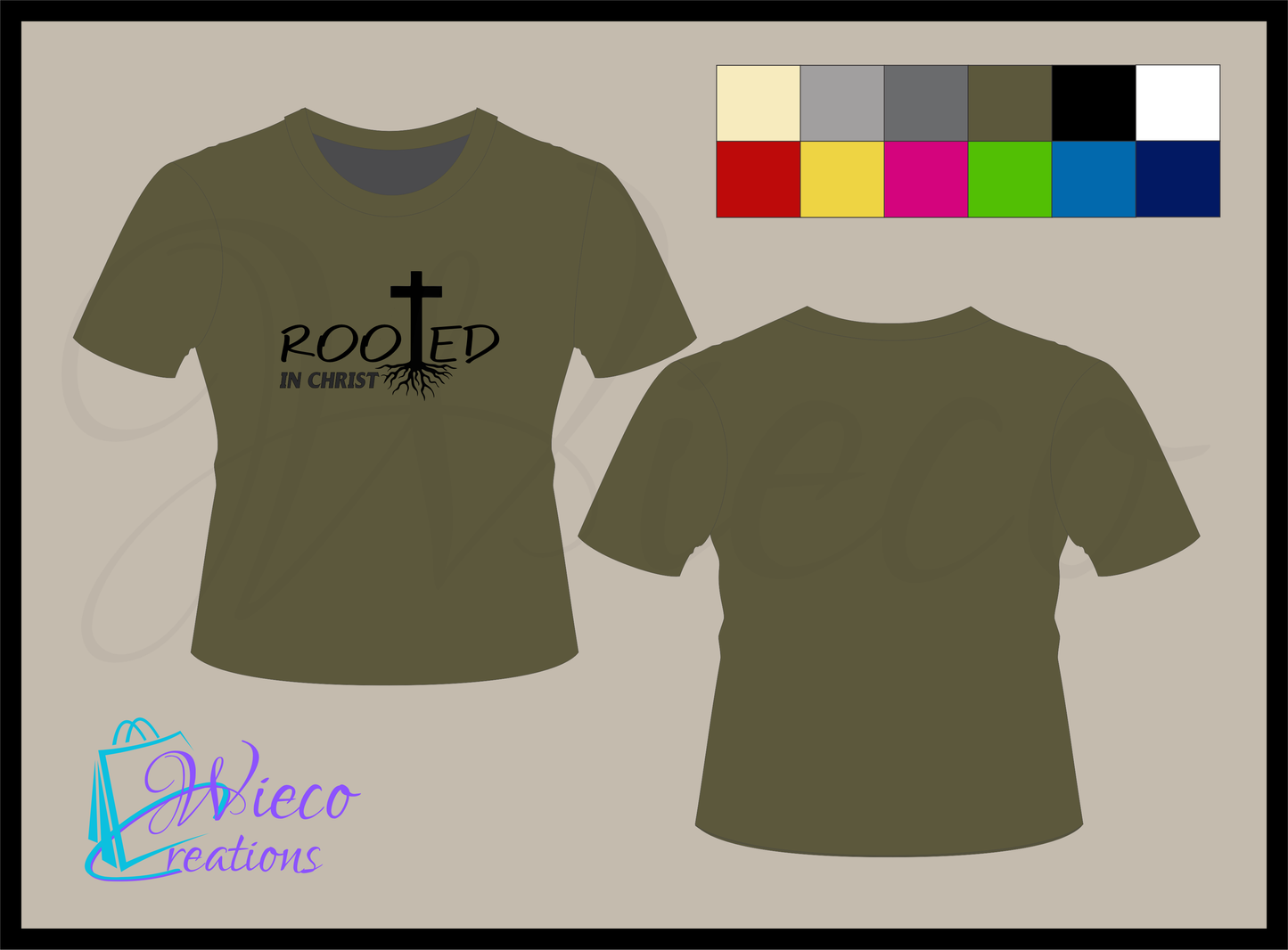Rooted in Christ Teen T Shirt