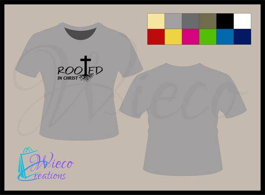 Rooted in Christ Teen T Shirt
