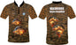Karp Vaaldriehoek Diepsee Hengelklub Short Sleeve Shirt