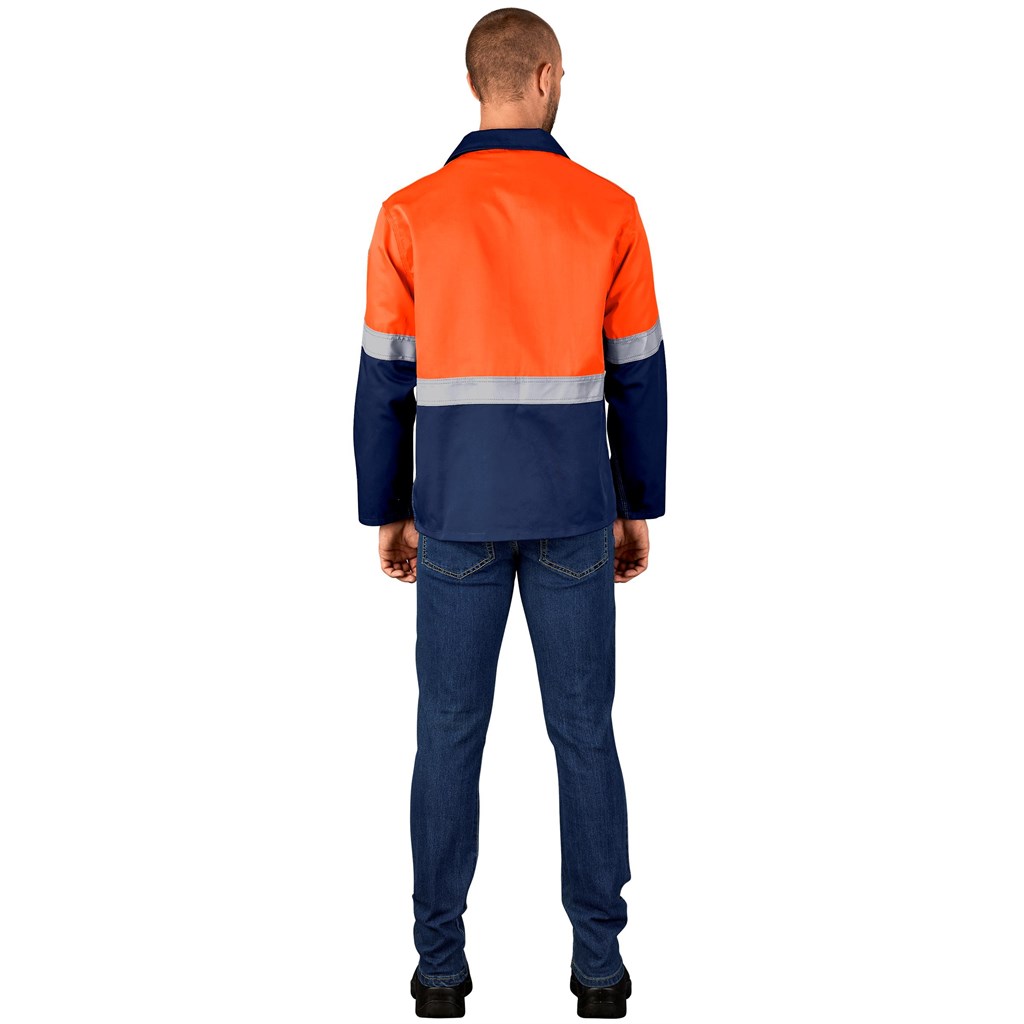 Traffic Premium Two-Tone Hi-Viz Reflective Jacket - Image 8