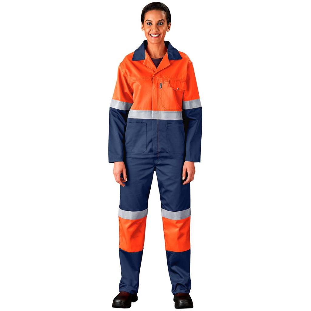 Traffic Premium Two-Tone Hi-Viz Reflective Jacket - Image 2