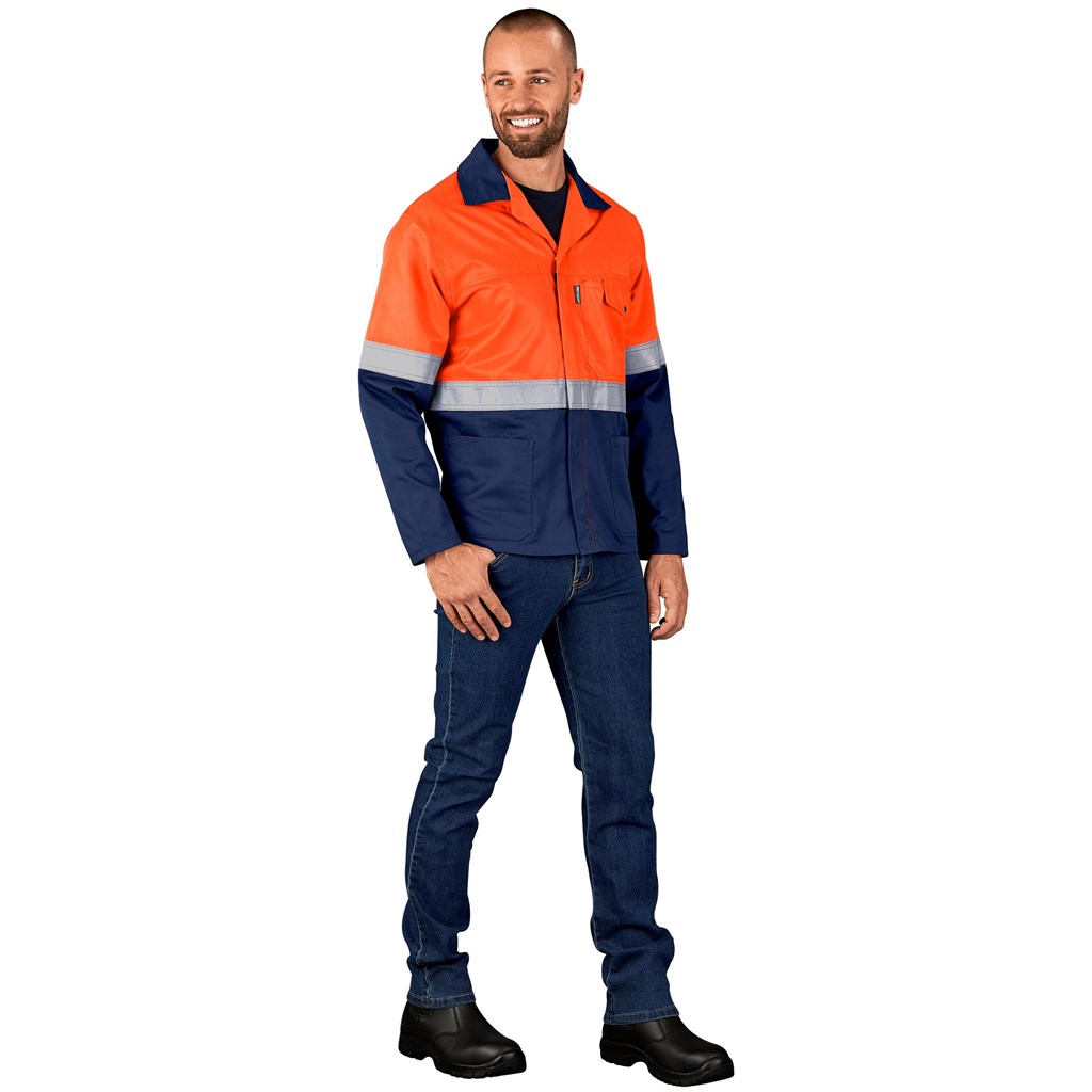 Traffic Premium Two-Tone Hi-Viz Reflective Jacket - Image 6