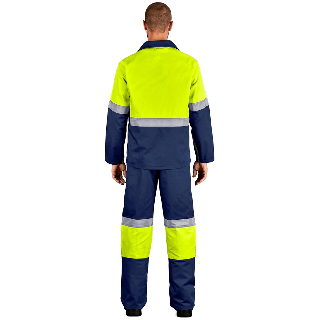 Traffic Premium Two-Tone Hi-Viz Reflective Jacket - Image 10