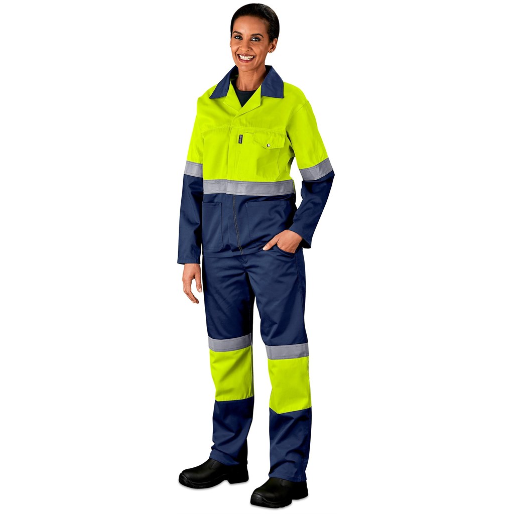 Traffic Premium Two-Tone Hi-Viz Reflective Jacket - Image 5