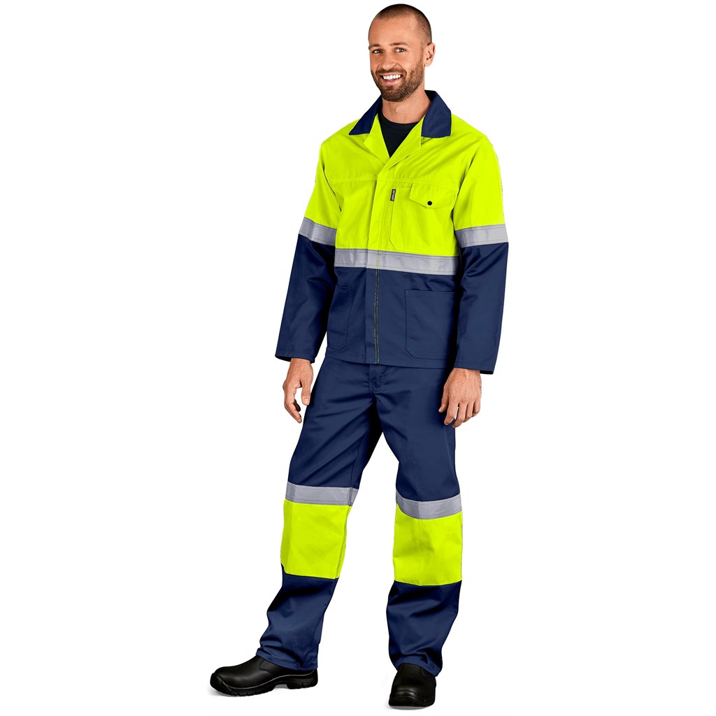 Traffic Premium Two-Tone Hi-Viz Reflective Jacket - Image 13