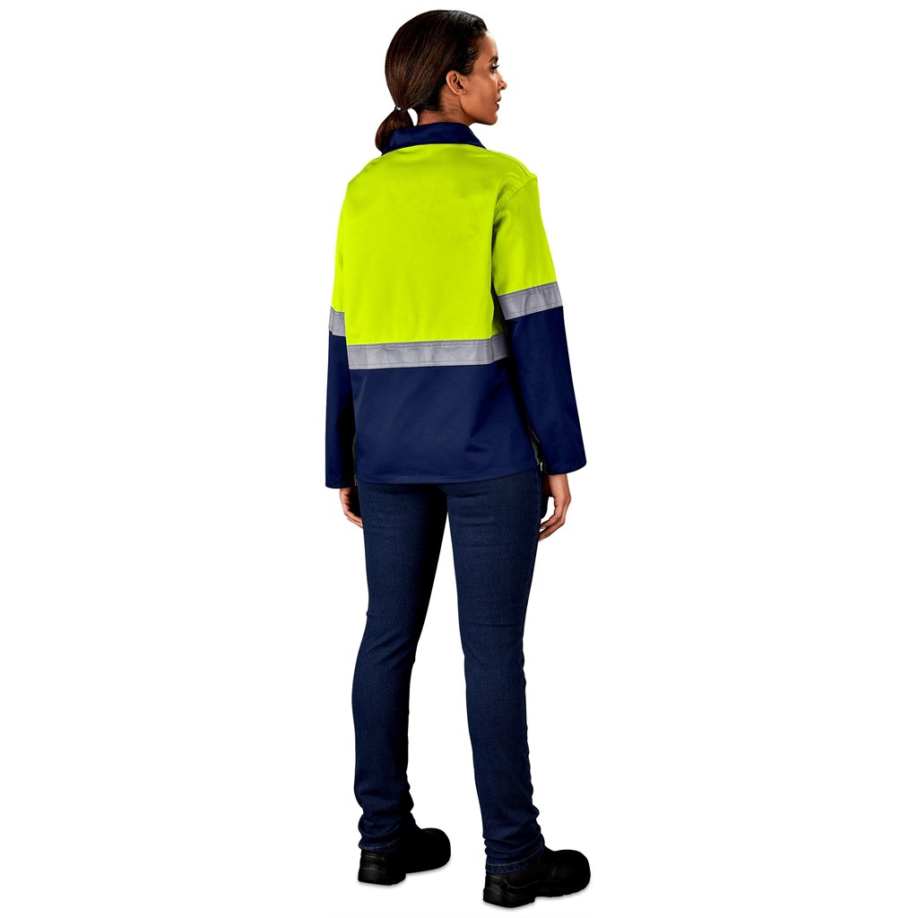 Traffic Premium Two-Tone Hi-Viz Reflective Jacket - Image 11