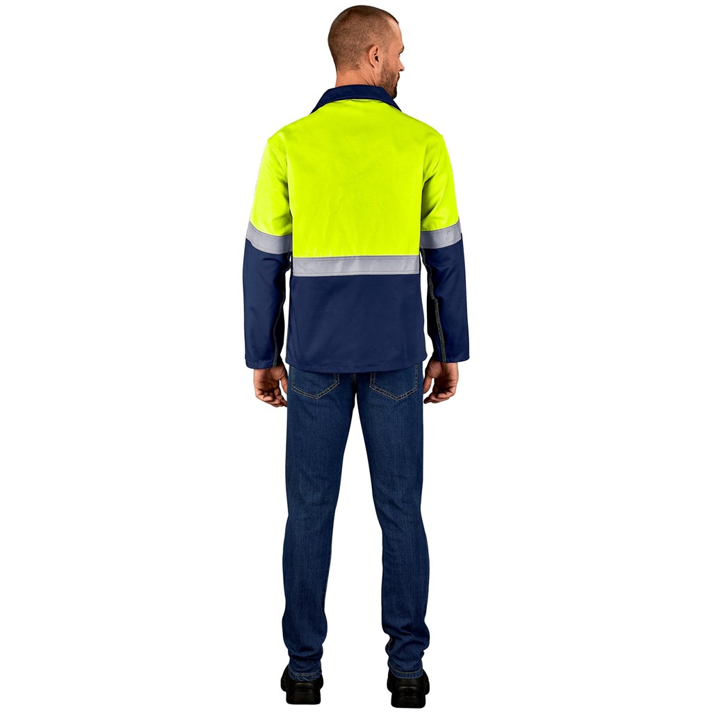 Traffic Premium Two-Tone Hi-Viz Reflective Jacket - Image 16