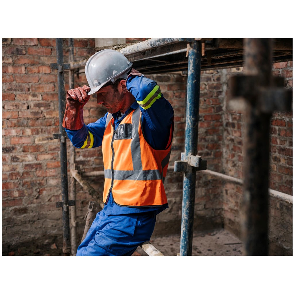 Direction En4 Hi-Viz Reflective Full Zip Vest - Image 3