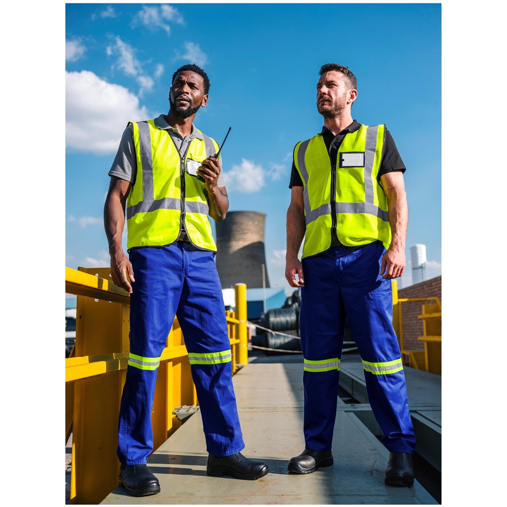 Direction En4 Hi-Viz Reflective Full Zip Vest - Image 2
