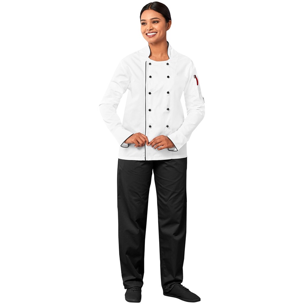 Unisex Long Sleeve Dijon Chef Jacket - Image 3