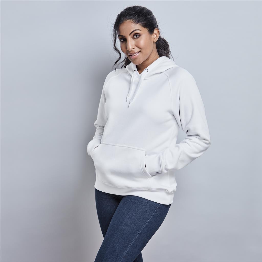 Ladies Harvard Heavyweight Hooded Sweater - Image 2