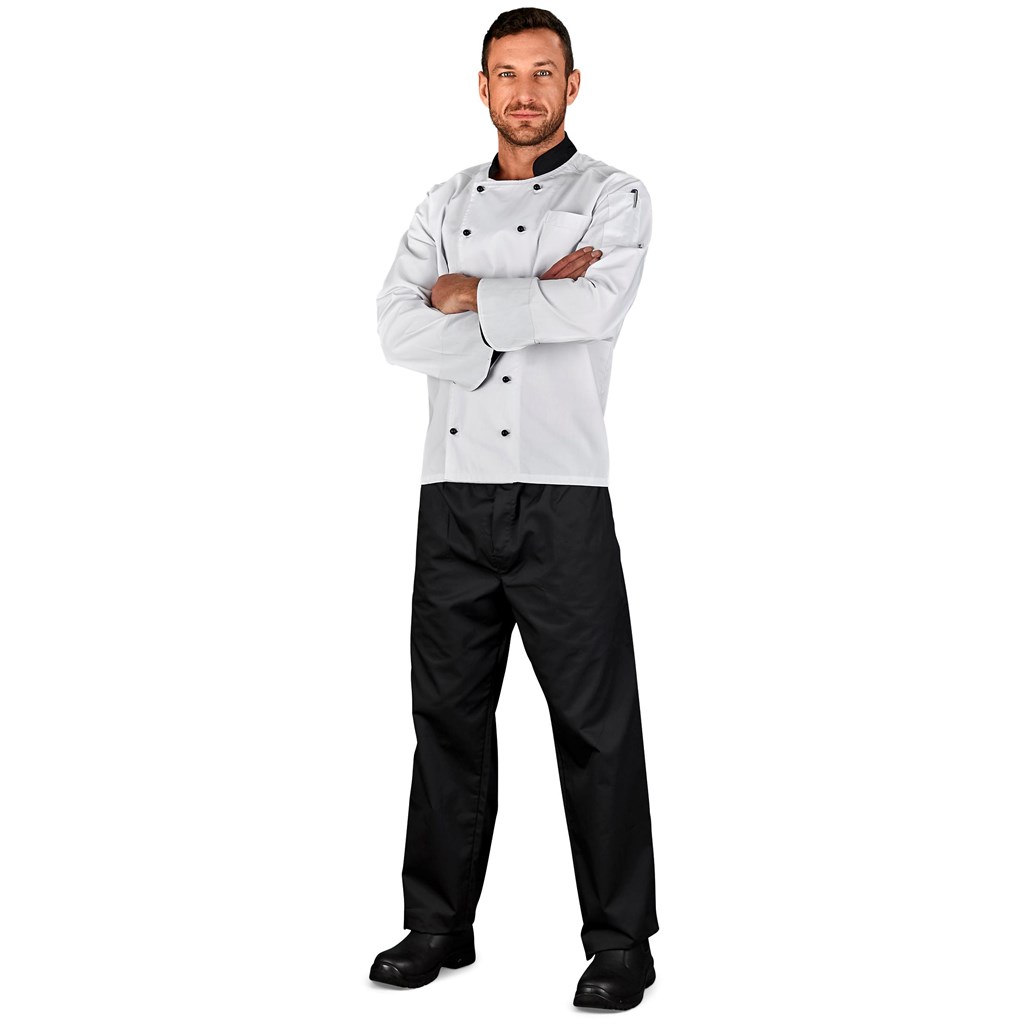 Unisex Long Sleeve Toulon Chef Jacket - Image 6