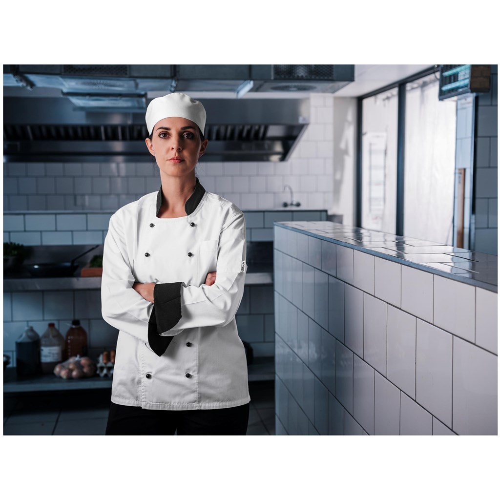 Unisex Long Sleeve Toulon Chef Jacket - Image 2