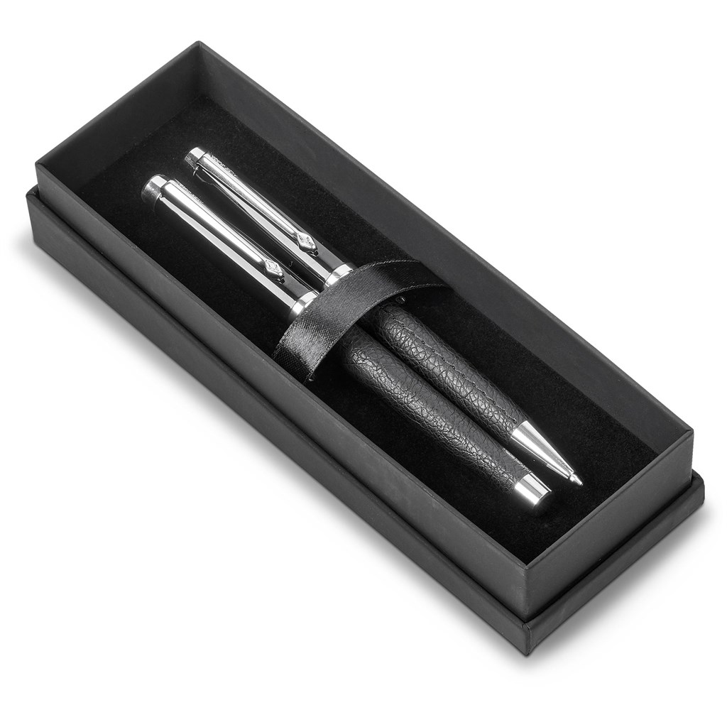 Alex Varga Corinthia Ball Pen & Rollerball Set - Image 5