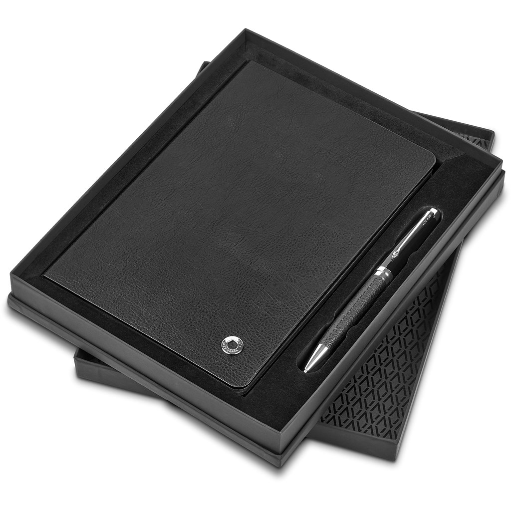 Alex Varga Corinthia Hard Cover Notebook & Pen Set - Image 8