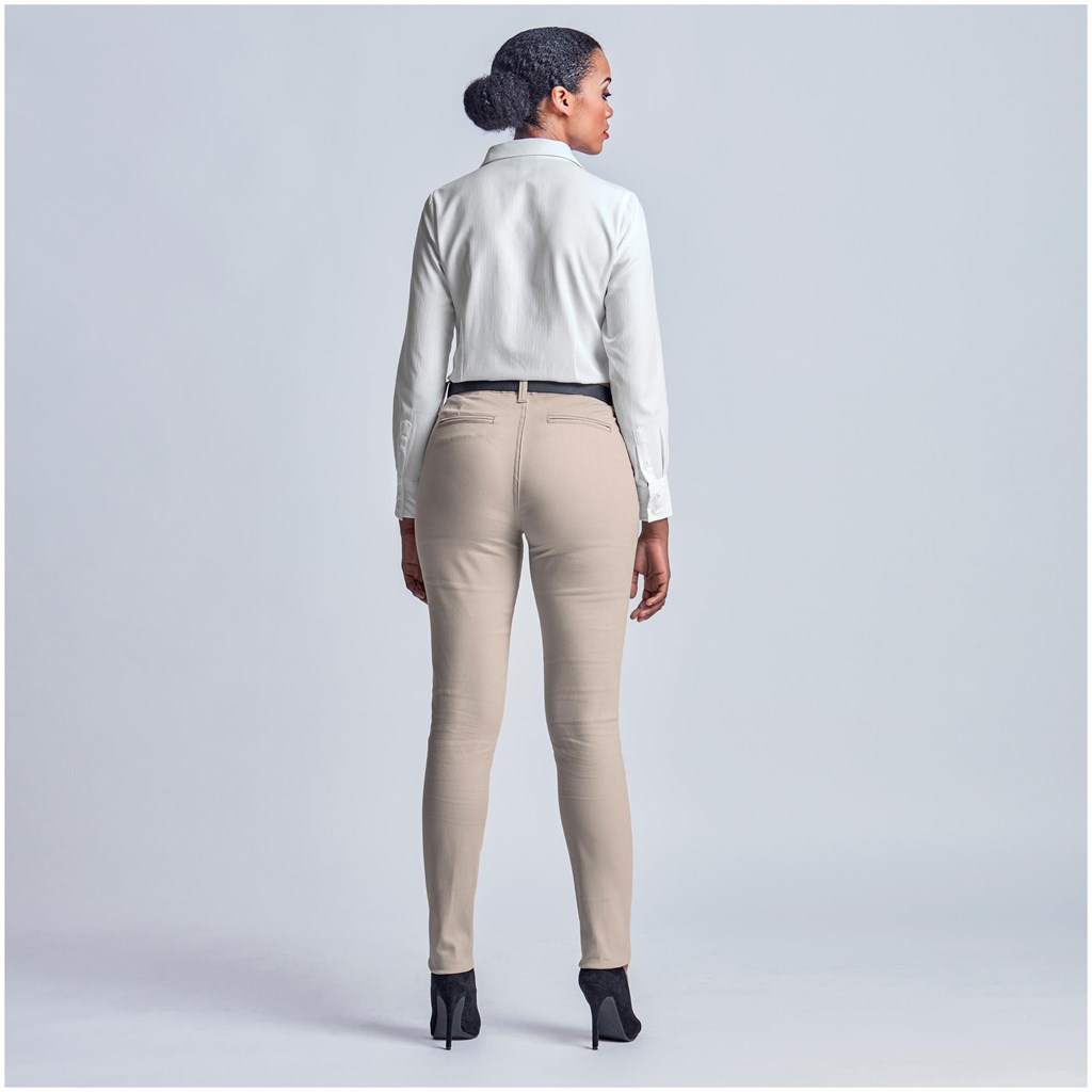 Ladies Superb Stretch Chino Pants - Image 2