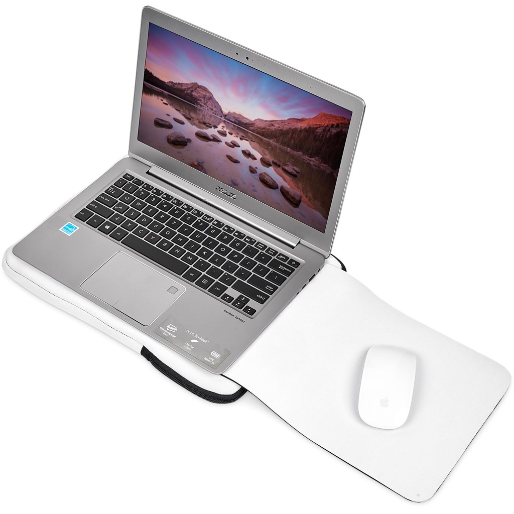 Hoppla Grotto Neoprene Laptop Sleeve with Mouse Pad – 13-14 inch - Image 9