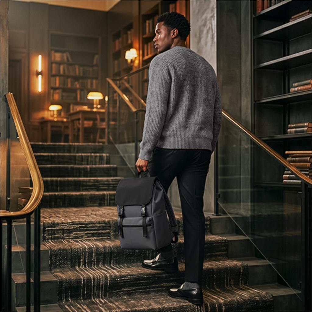 Serendipio Skyline Laptop Backpack - Image 8