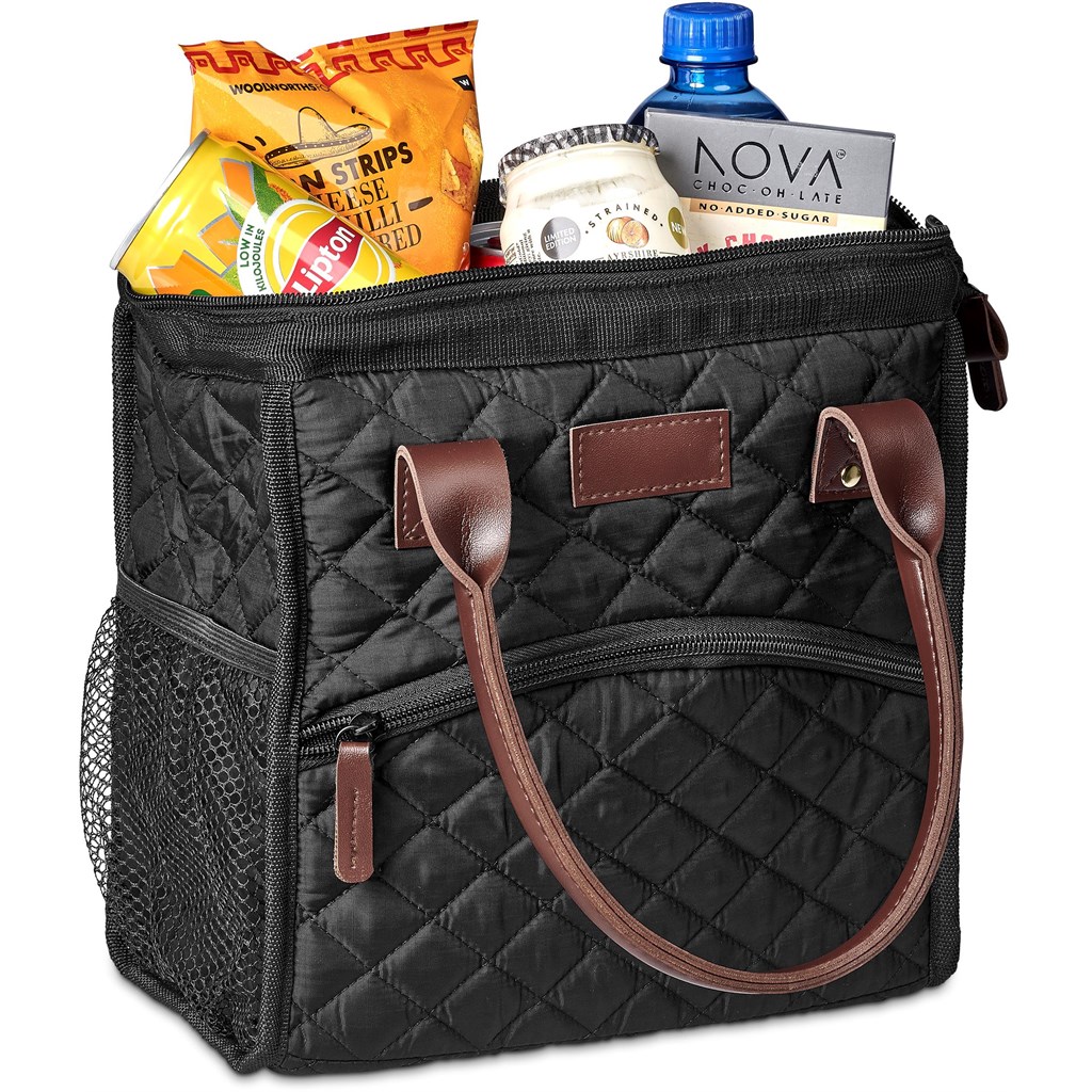 Serendipio Kate Quilted 12-Can Lunch Cooler - Image 3