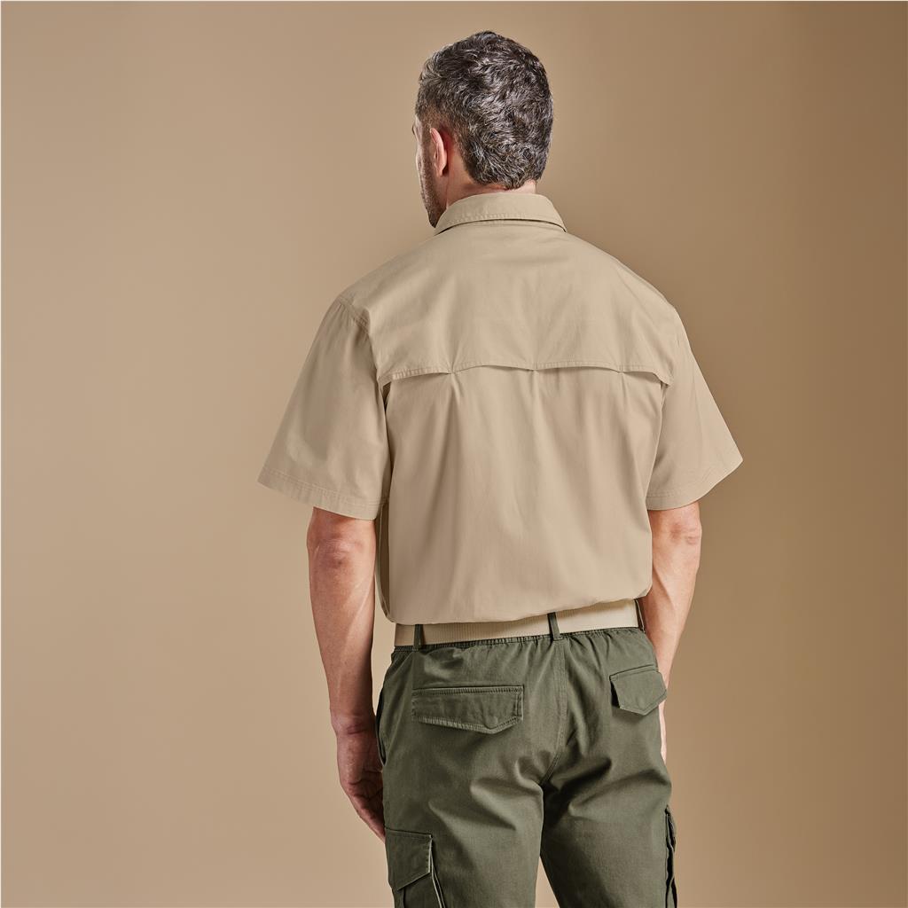 Mens Short Sleeve Mawenzi Twill Shirt - Image 2