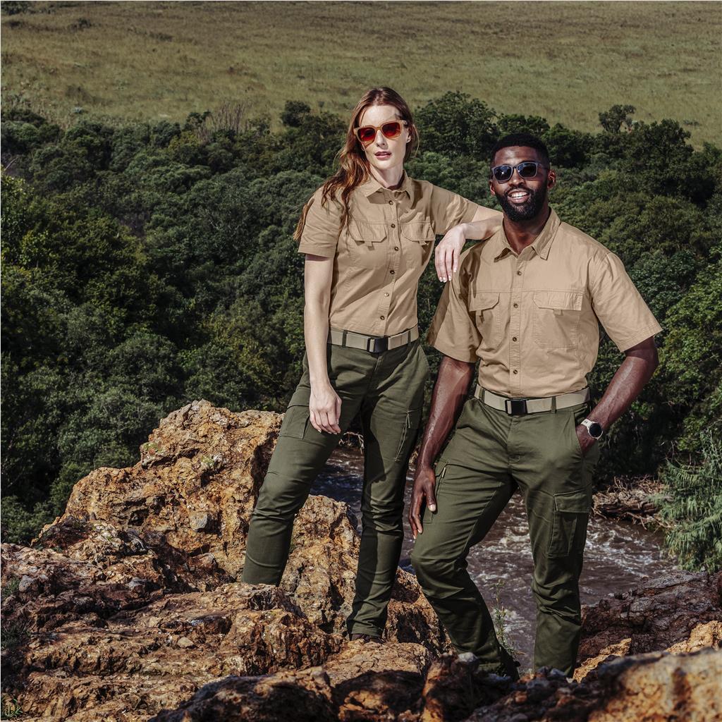 Mens Short Sleeve Mawenzi Twill Shirt - Image 4
