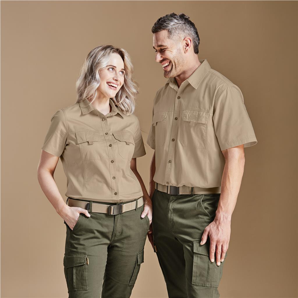 Mens Short Sleeve Mawenzi Twill Shirt - Image 5