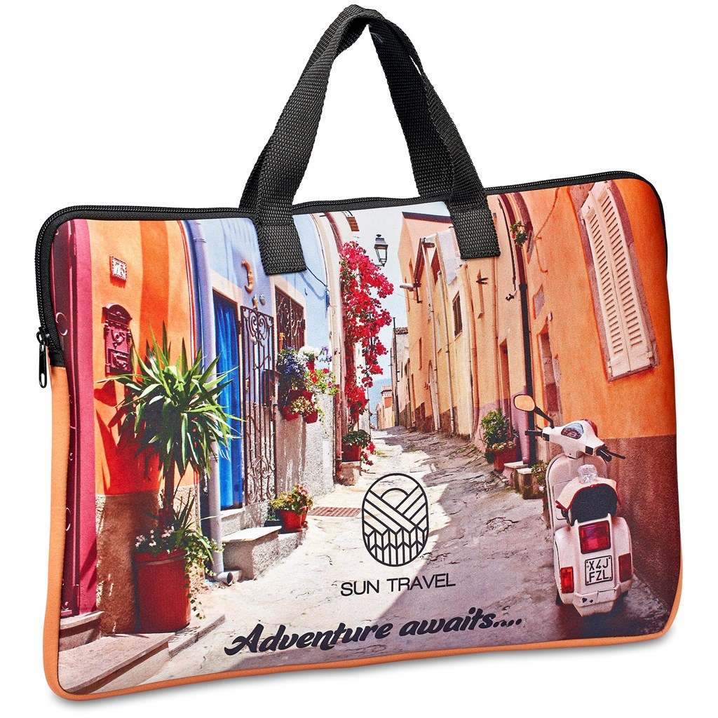 Hoppla Cloud Neoprene Laptop Sleeve with Handles – 15 -16 inch