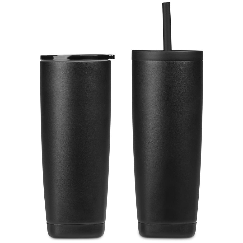Alex Varga Aurelian Stainless Steel 2-in-1 Vacuum Tumbler & Straw - 530ml - Image 4