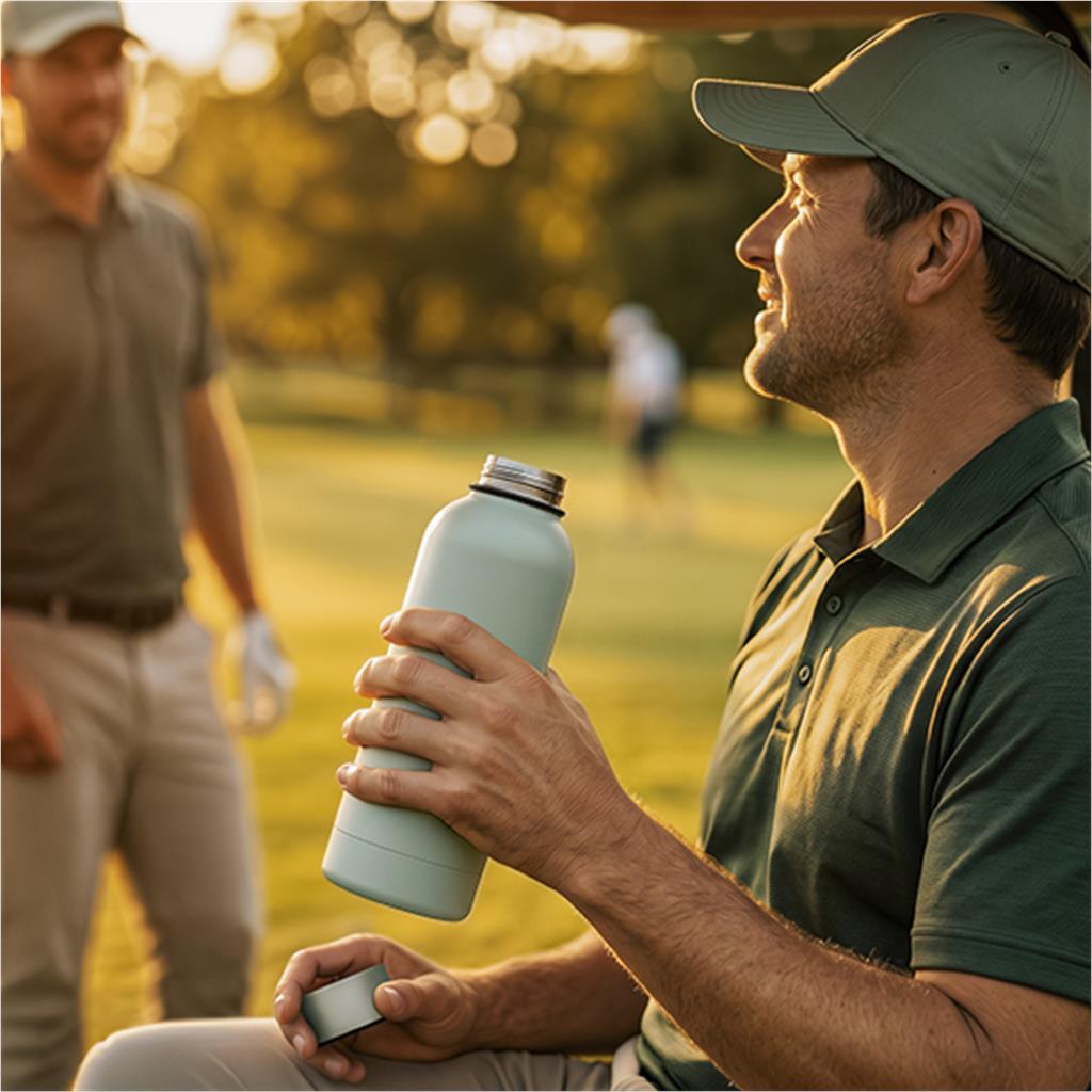Kooshty Bermuda Recycled Stainless Steel Water Bottle – 800ml - Image 2