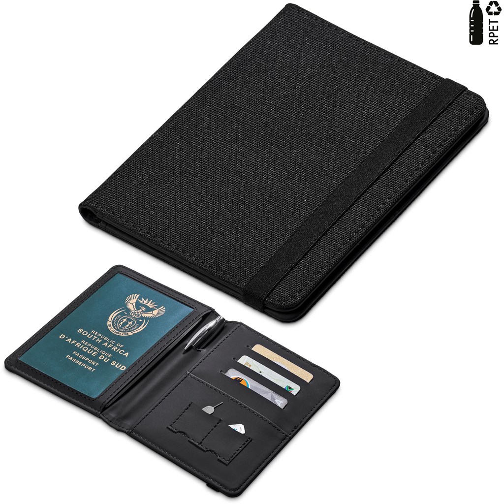 Altitude Jetset Recycled PET Passport Travel Wallet - Image 3