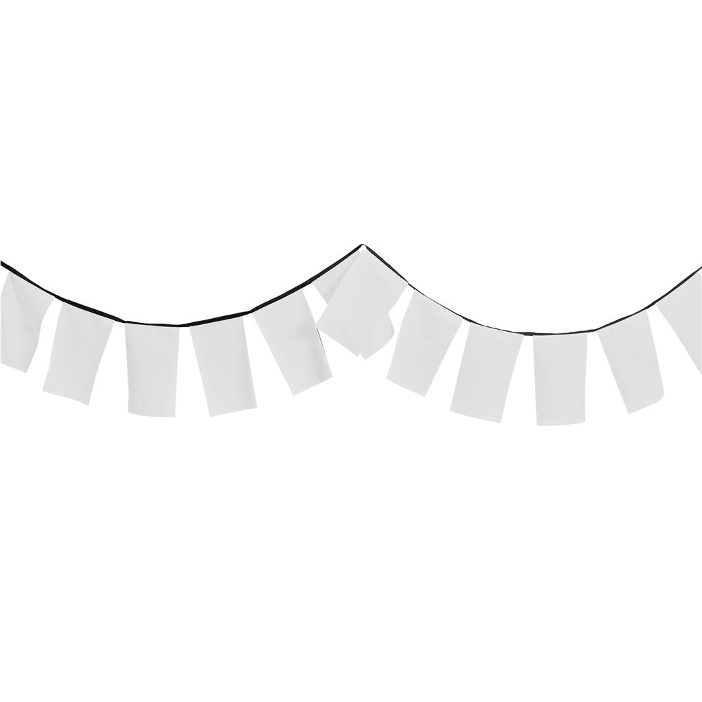 Sublimated Single-Sided Polyester Rectangle Bunting - 10m - Image 2