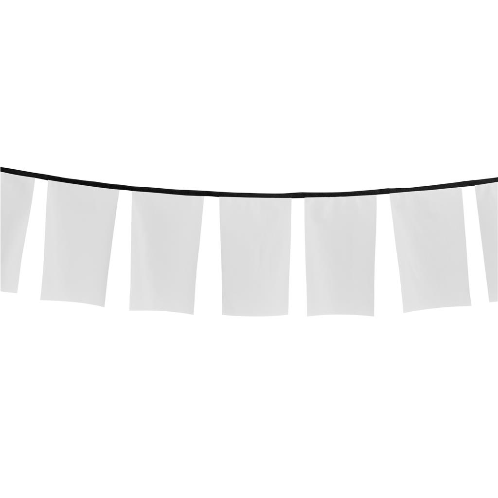 Sublimated Single-Sided Polyester Rectangle Bunting - 10m - Image 3