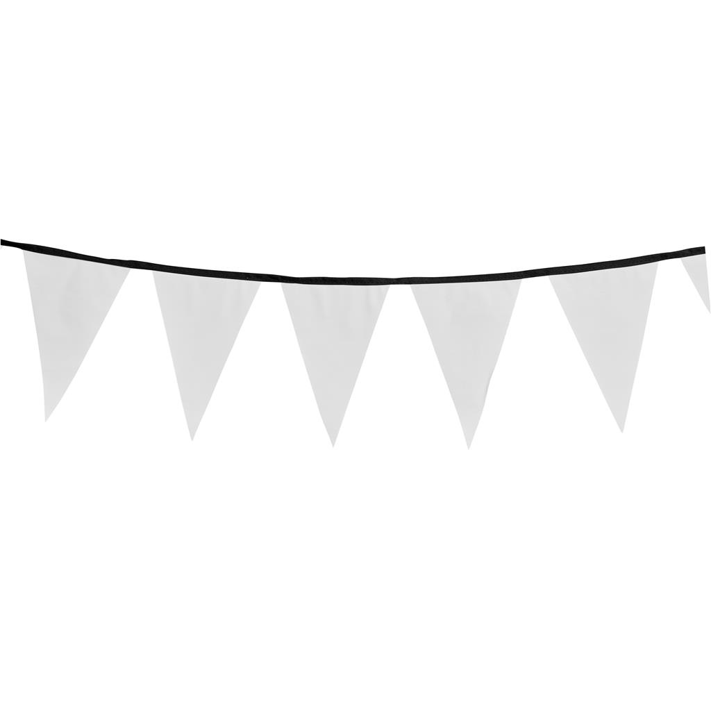 Sublimated Single-Sided Polyester Triangle Bunting 10m - Image 2