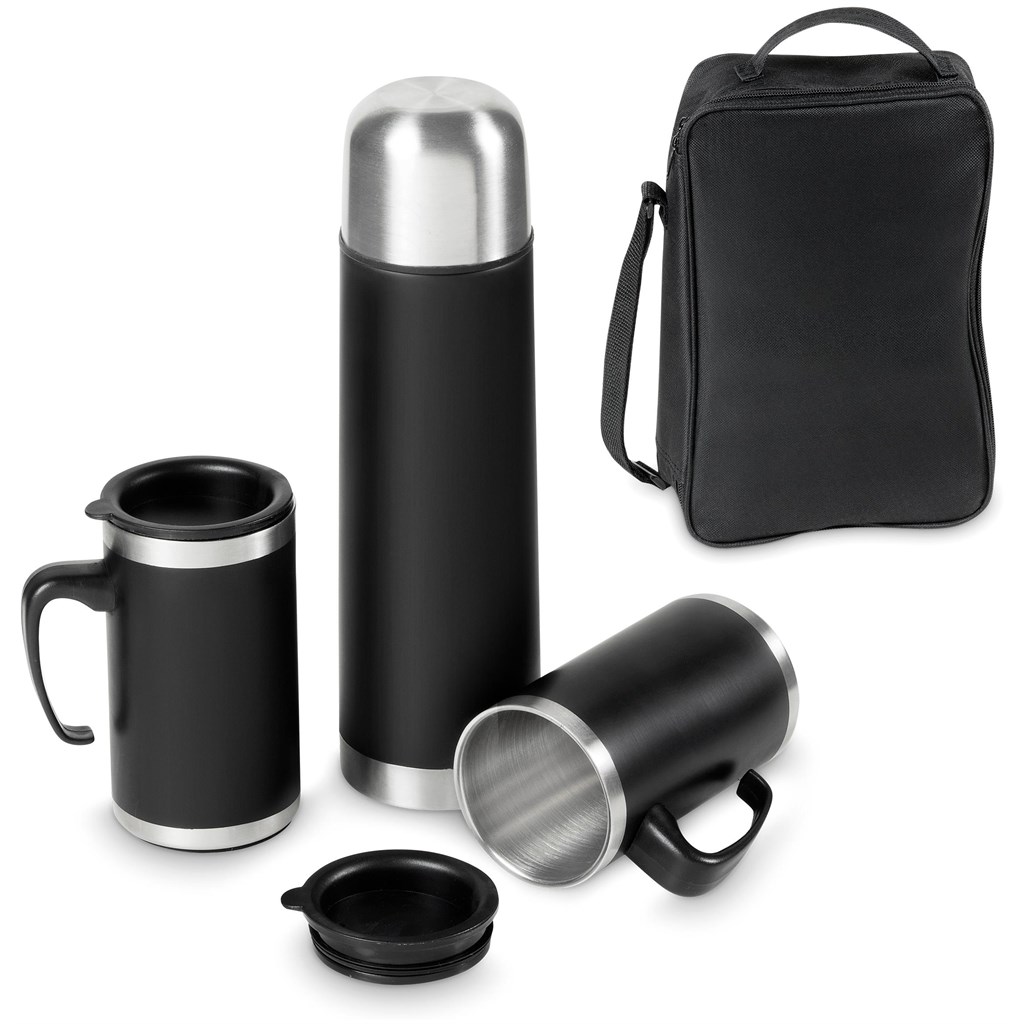 Altitude Cardinal Stainless Steel Vacuum Flask & Mug Set - Image 3