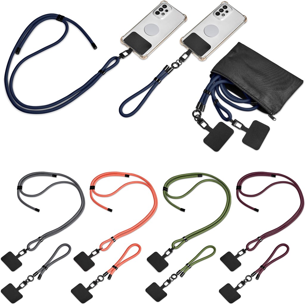 Altitude Fusion Crossbody & Wrist Phone Strap Set in Pouch - Image 15