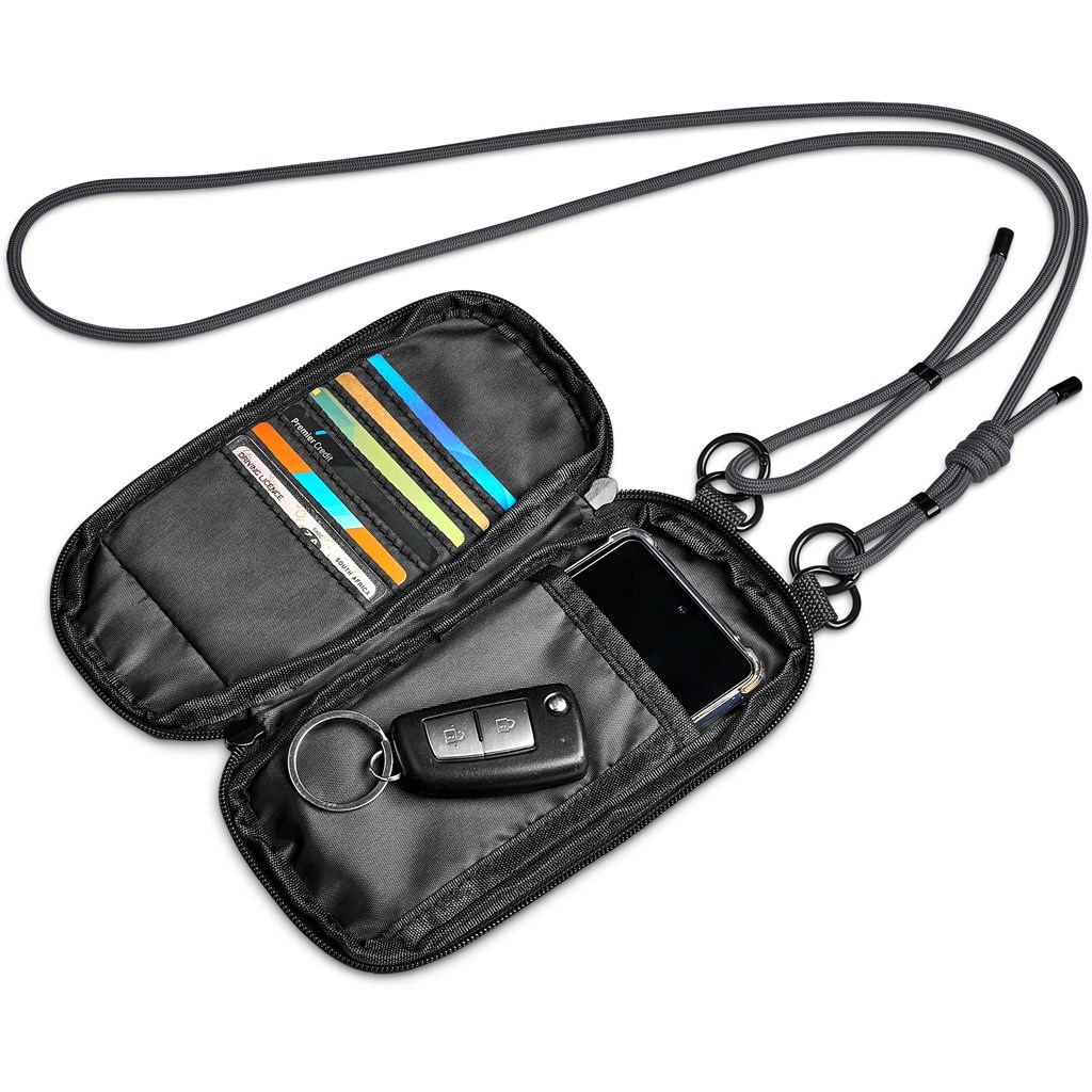 Altitude Glam Recycled PET Crossbody Bag & Phone Strap - Image 7