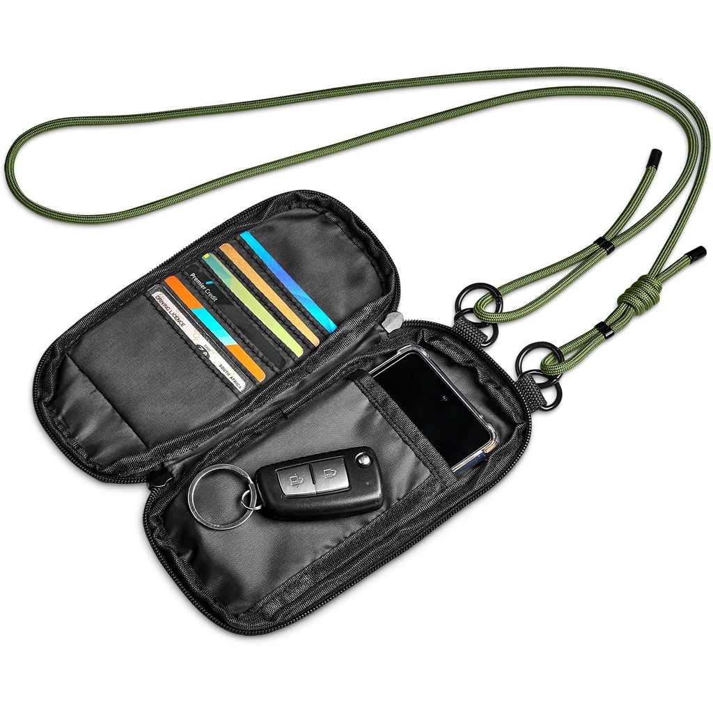 Altitude Glam Recycled PET Crossbody Bag & Phone Strap - Image 9