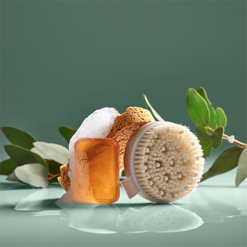 Eva & Elm Aura Bath Massage & Exfoliate Brush - Image 3
